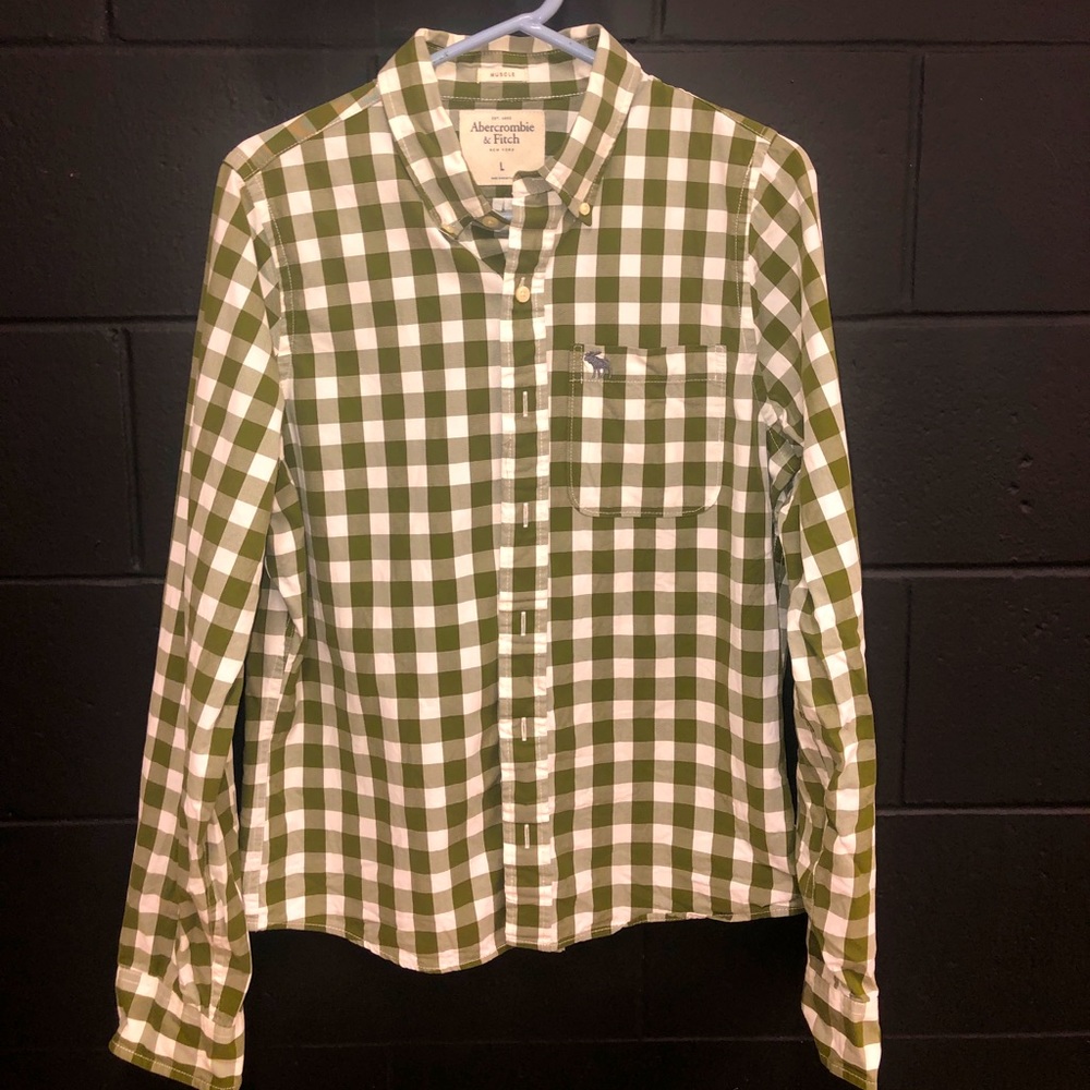 💙 Abercrombie & Fitch Long Sleeve Button Down